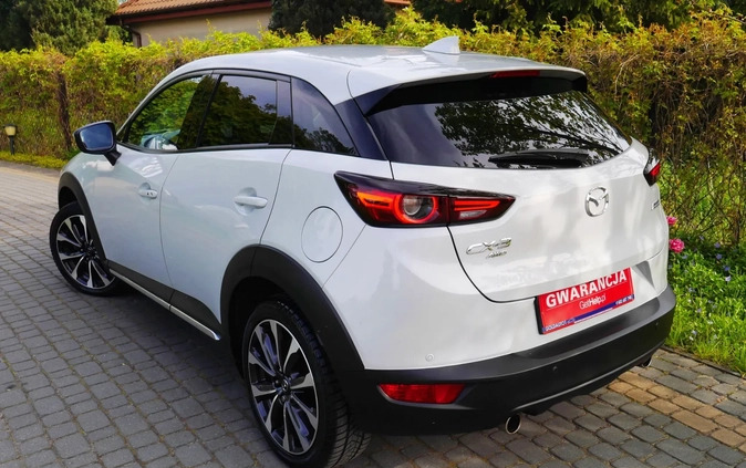 Mazda CX-3 cena 78900 przebieg: 116000, rok produkcji 2019 z Biała Podlaska małe 781